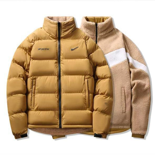 Nike x NOCTA reversible puffer Yellow & beige