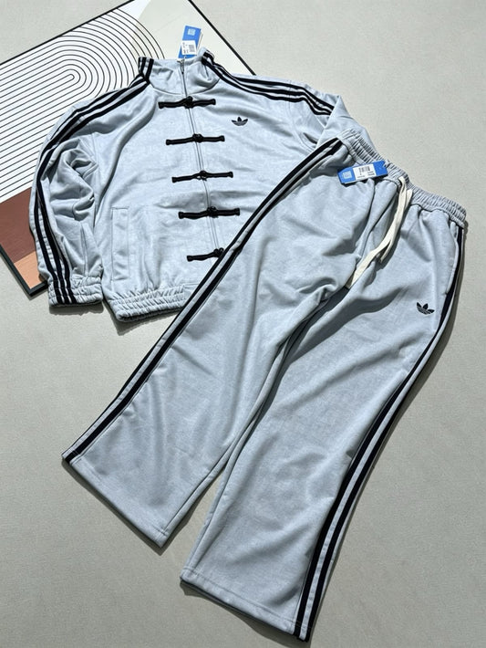 Adidas Tracksuits (light grey)