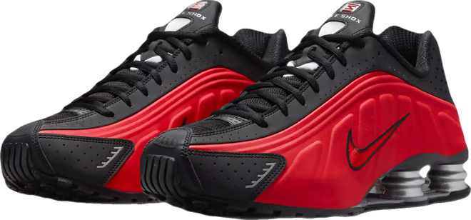 Nike Shox R4 University red