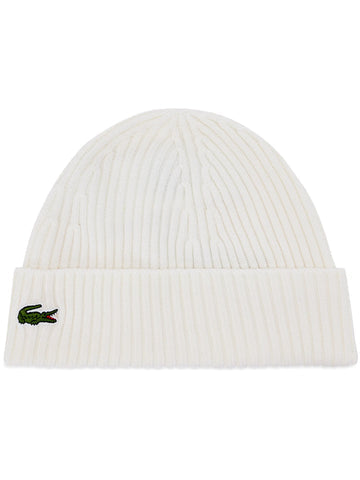 Lacoste White beanie