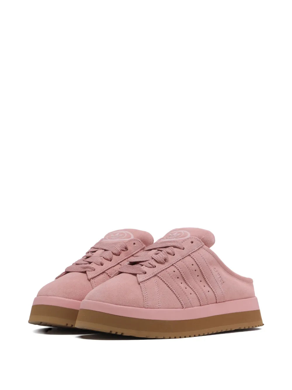 Adidas Campus Winter low mules pink