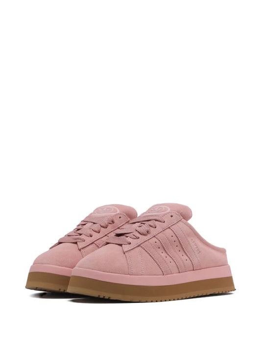 Adidas Campus Winter low mules pink