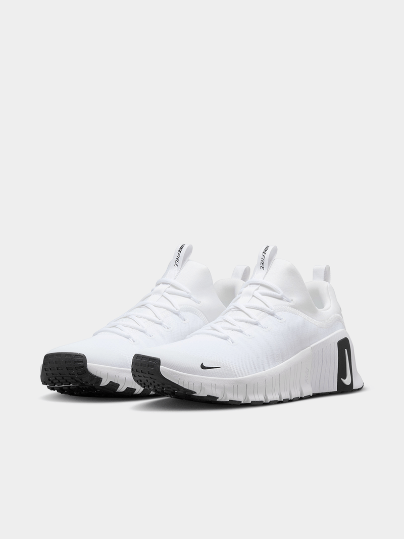 Nike free metcon 6 trainers white & black