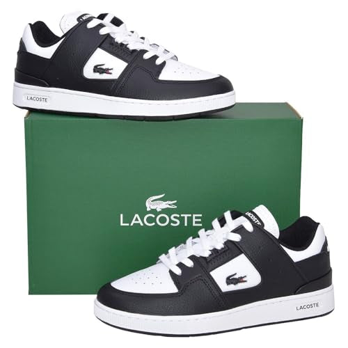 Lacoste Court Cage leather Black & white