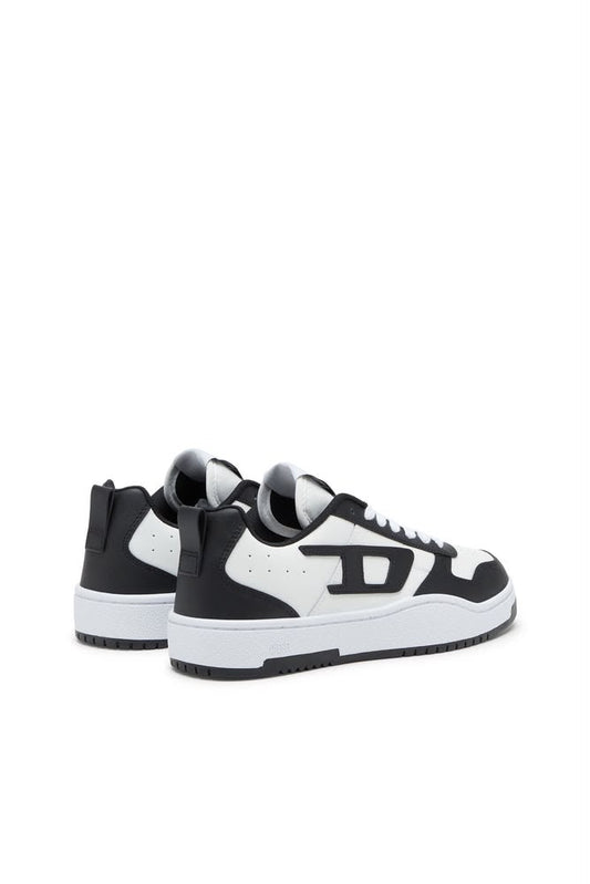 Diesel S-Ukiyo V2 Low Sneakers - Black/ White.